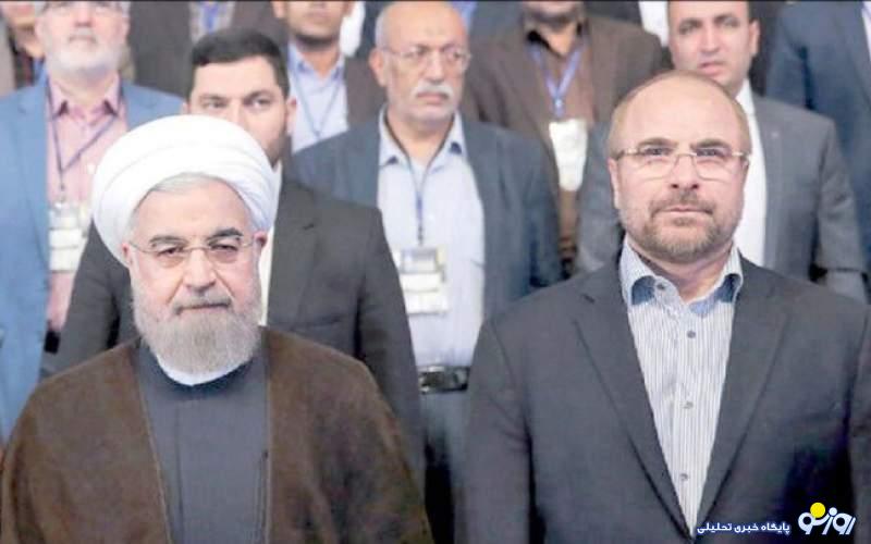 در دوازده سال تقابل رسانه‌ای قالیباف و روحانی چه گذشت؟