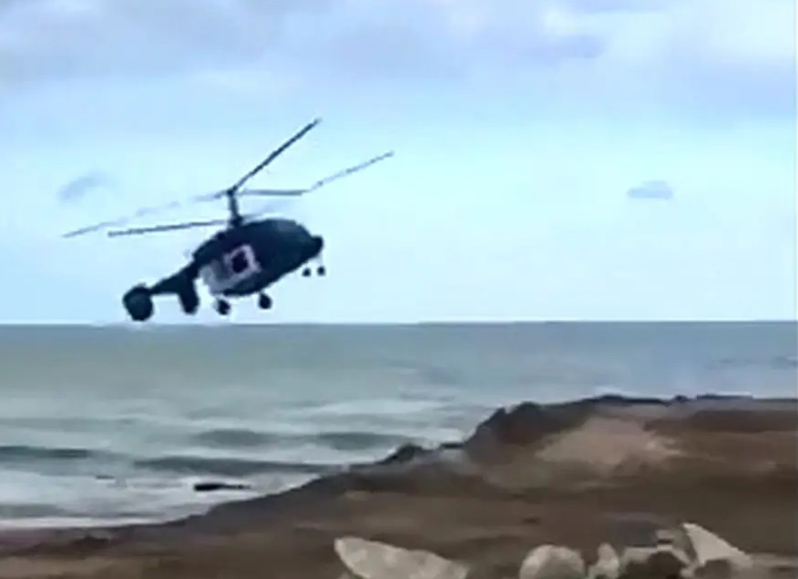 سقوط بالگرد روسیه در ساحل خزر / ۵ نفر کشته شدند سقوط بالگرد روسیه در ساحل خزر / ۵ نفر کشته شدند