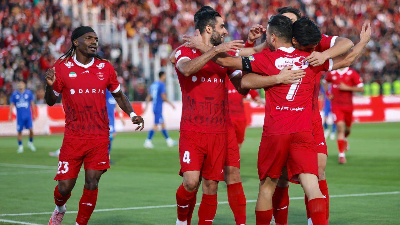 پرسپولیس مقابل استقلال خوزستان - لیگ برتر - فوتبال ایران - تیوی بیفوما - سروش رفیعی