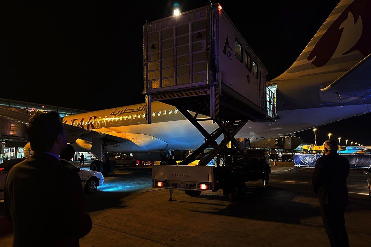 تصاویری از انتقال ویژه صابر کاظمی به ایران تصاویری از انتقال ویژه صابر کاظمی به ایران