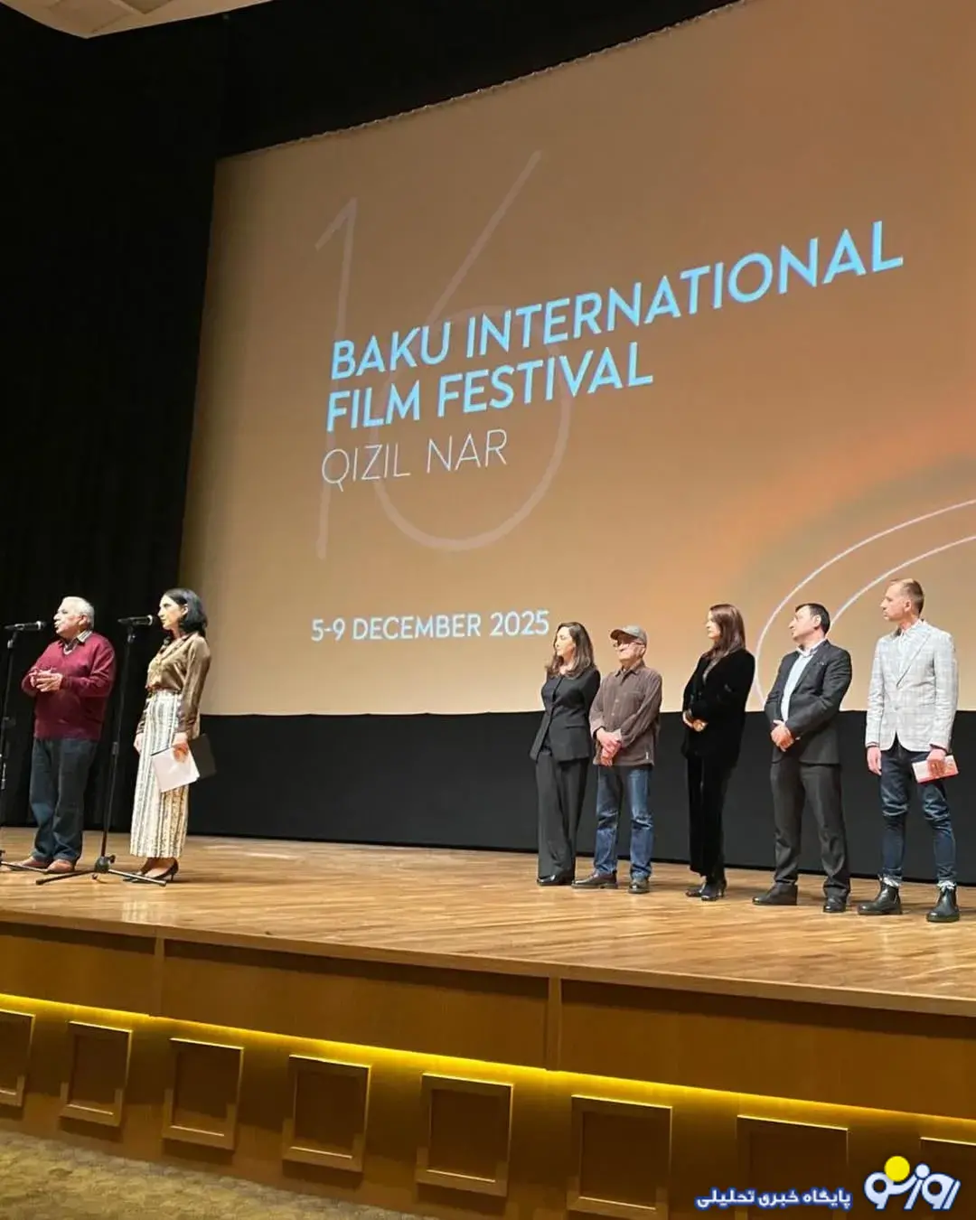 نیکی کریمی در جشنواره فیلم باکو!