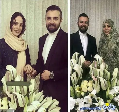 آلبوم عقد فرشته آلوسی با مجری تلویزیون محمودرضا قدیریان!