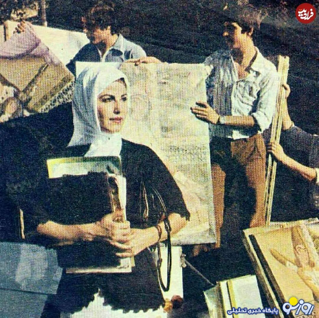 عکسی جذاب از گذشته بازیگری زیبا! عکسی جذاب از گذشته بازیگری زیبا!