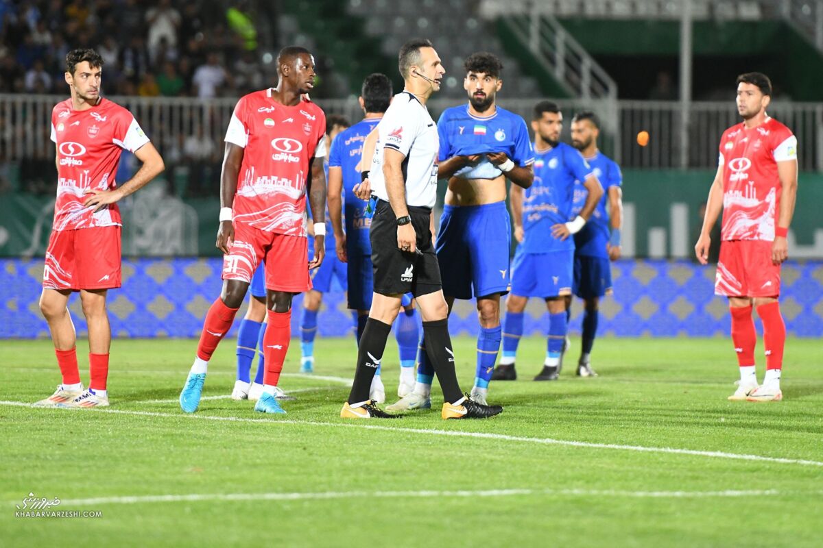 دربی تهران با قضاوت بیژن حیدری