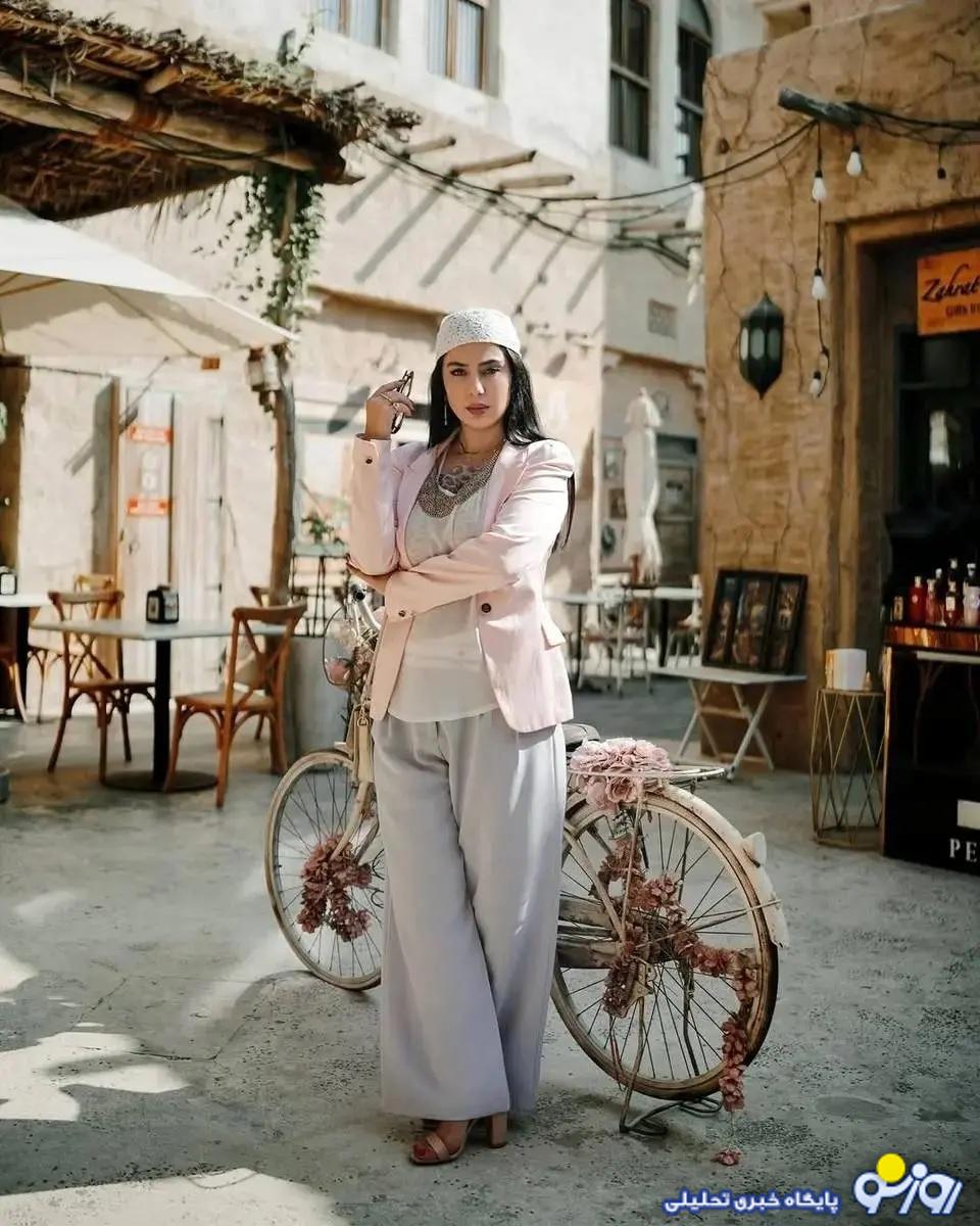 استایل شیدا یوسفی «طاووس» سریال بامداد خمار در خیابان‌های دبی