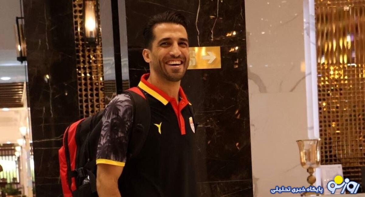 این شاه ماهی محبوب در تمرین پرسپولیس شرکت کرد