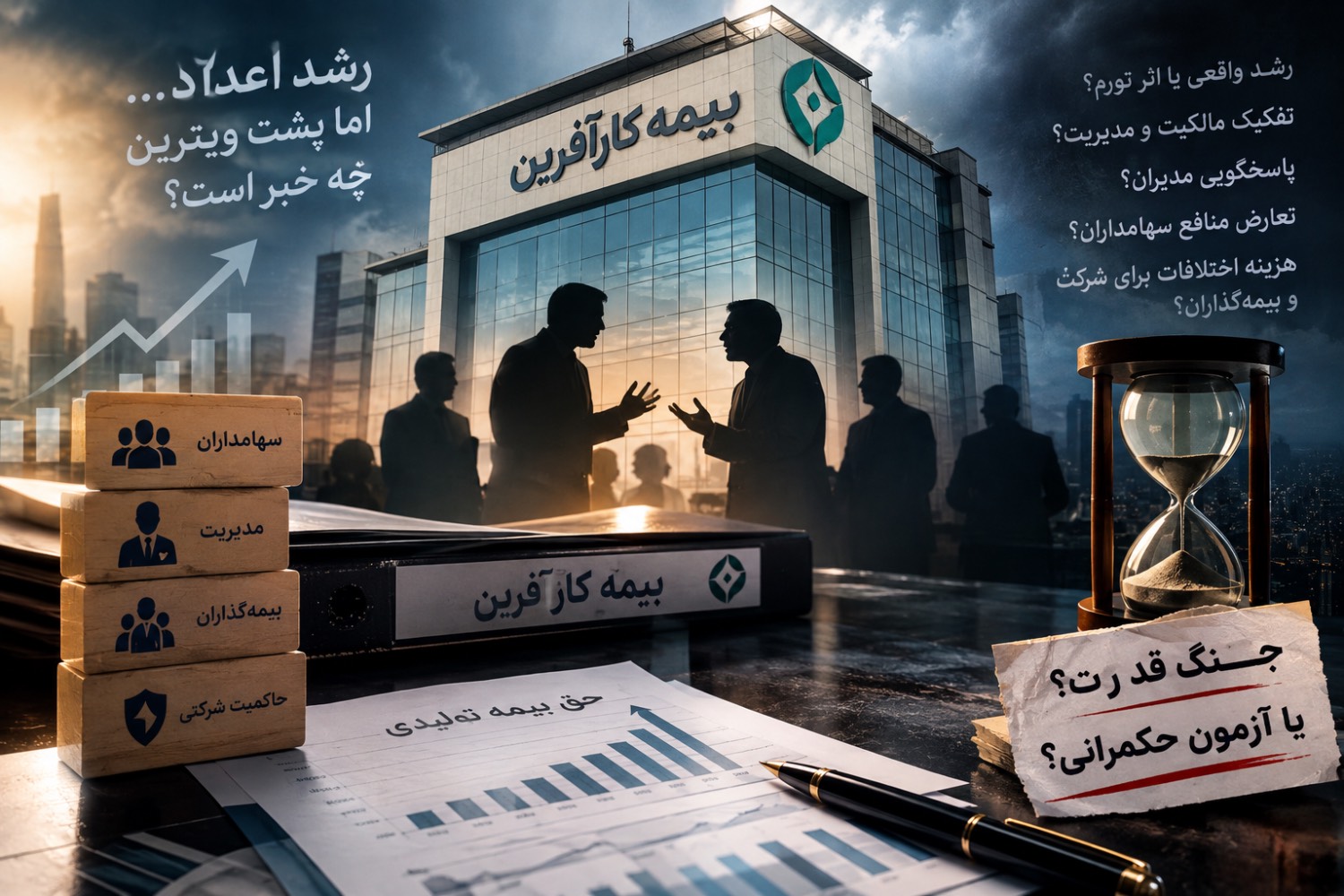 پشت ویترین رشد بیمه کارآفرین چه خبر است؟