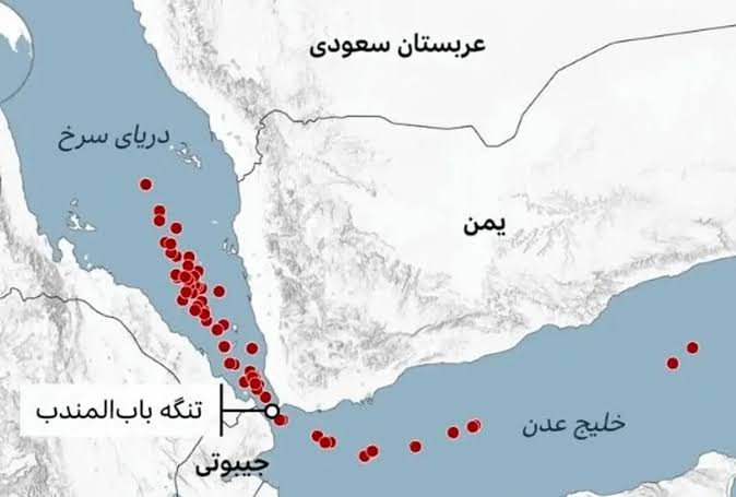باب المندب و کانال سوئز در کنترل جبهه مقاومت است
